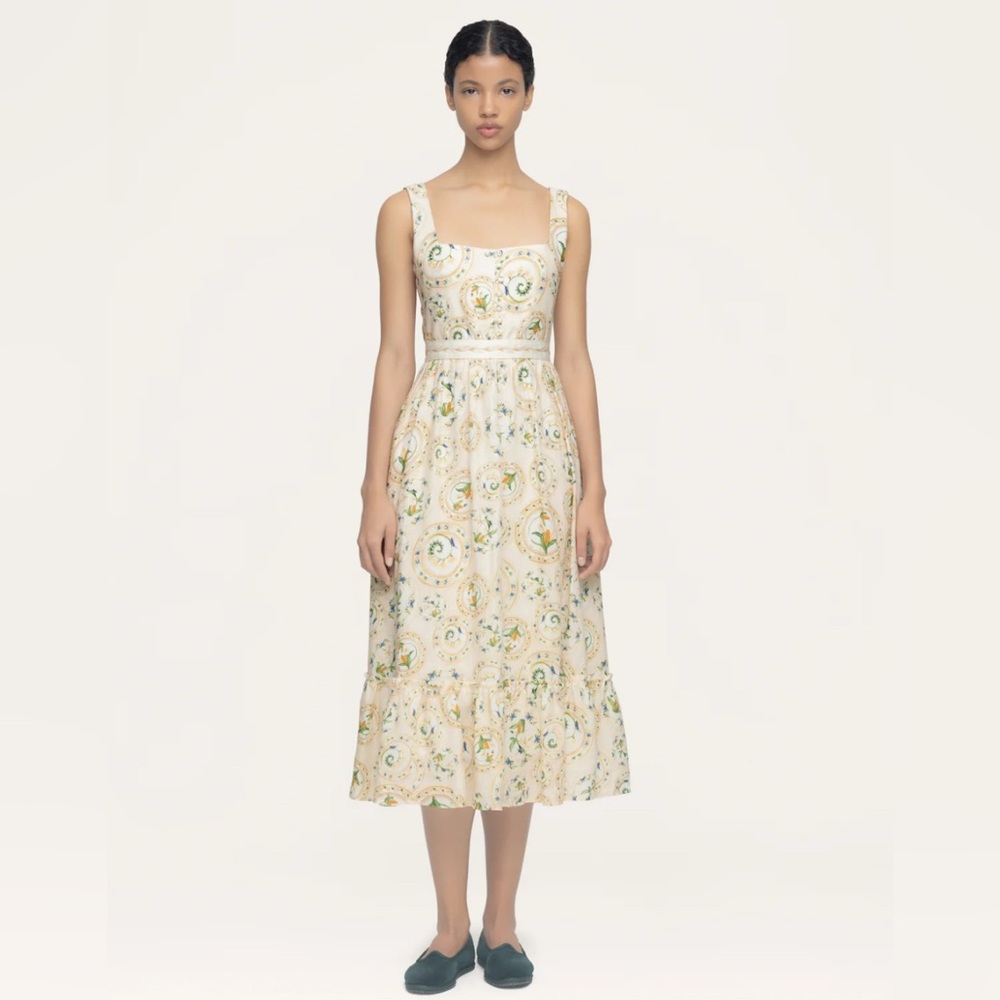 MELON MENAJE MIDI DRESS : Agua By Agua Bendita - Picture 9 of 15